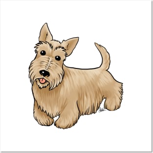 Dog - Scottish Terrier - Wheaten Posters and Art